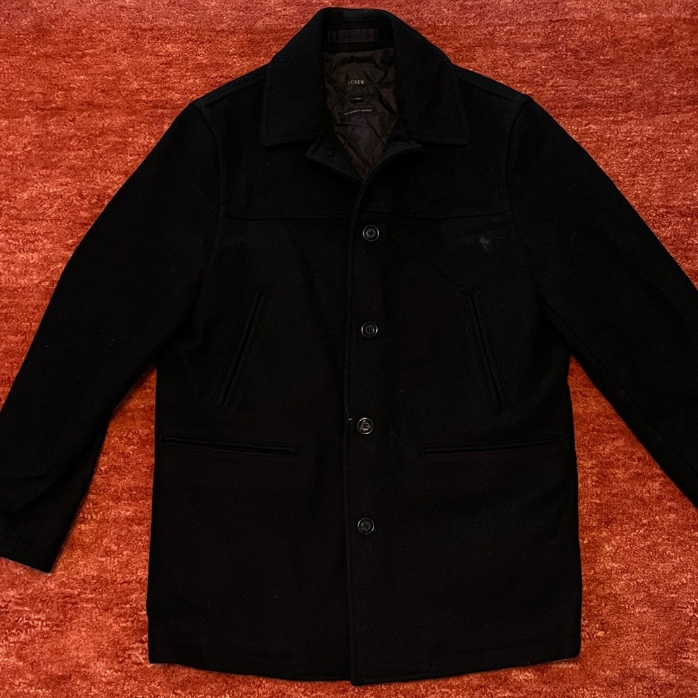 J. Crew Wool University Coat w/ Thinsulate